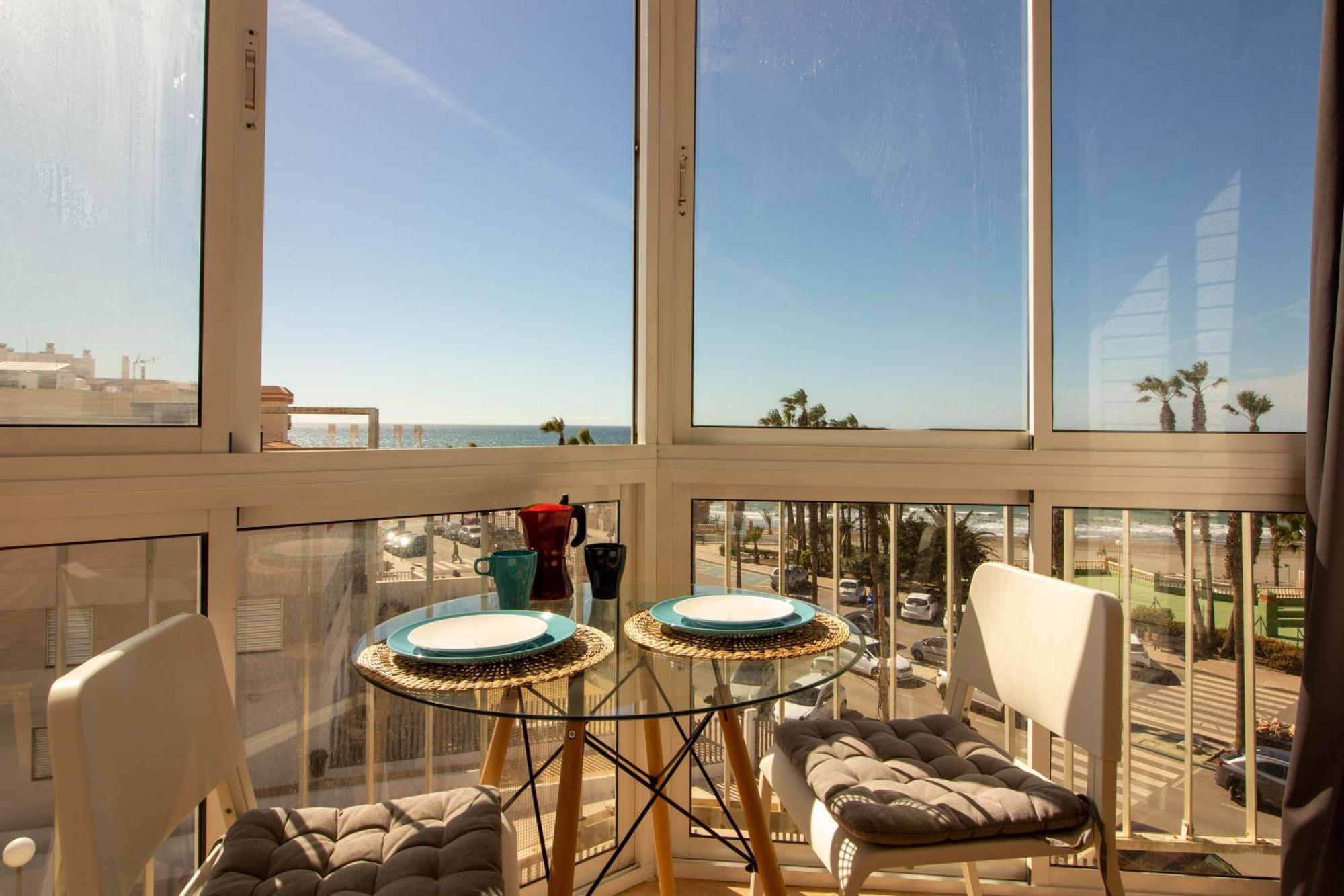 Ruselo 308. Loft En Paseo Maritimo De Torrox Costa Apartment Luaran gambar