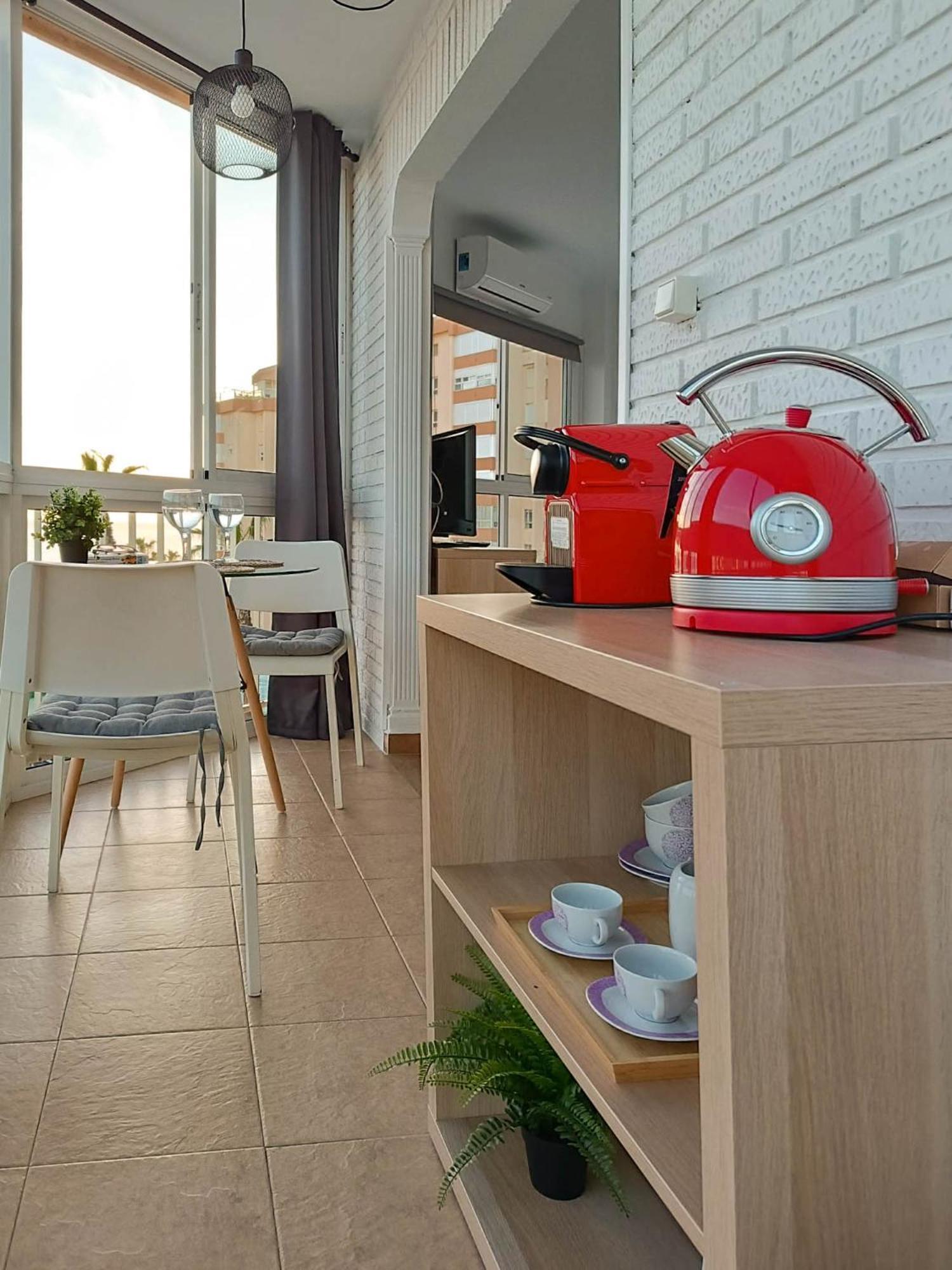 Ruselo 308. Loft En Paseo Maritimo De Torrox Costa Apartment Luaran gambar