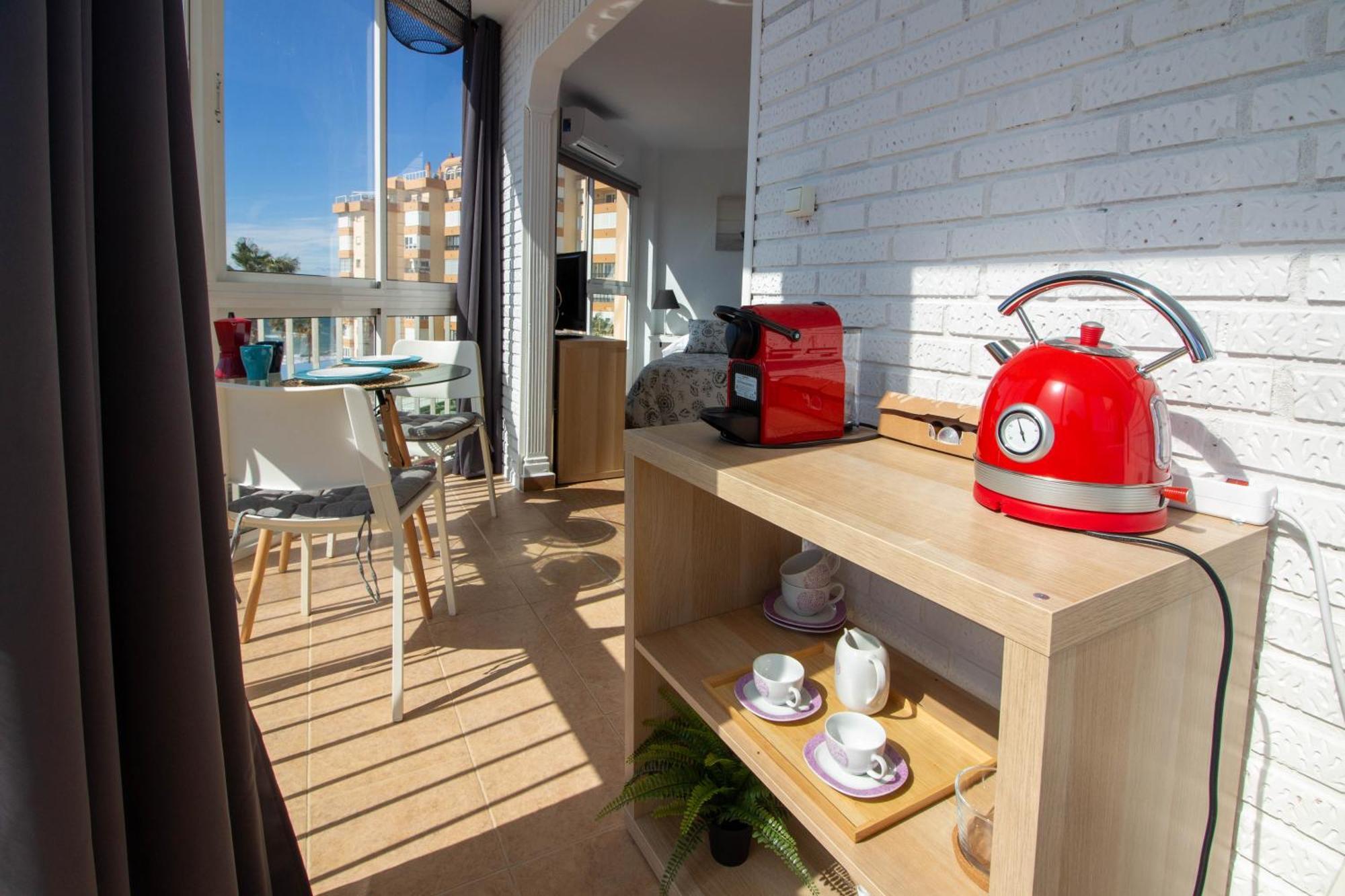 Ruselo 308. Loft En Paseo Maritimo De Torrox Costa Apartment Luaran gambar