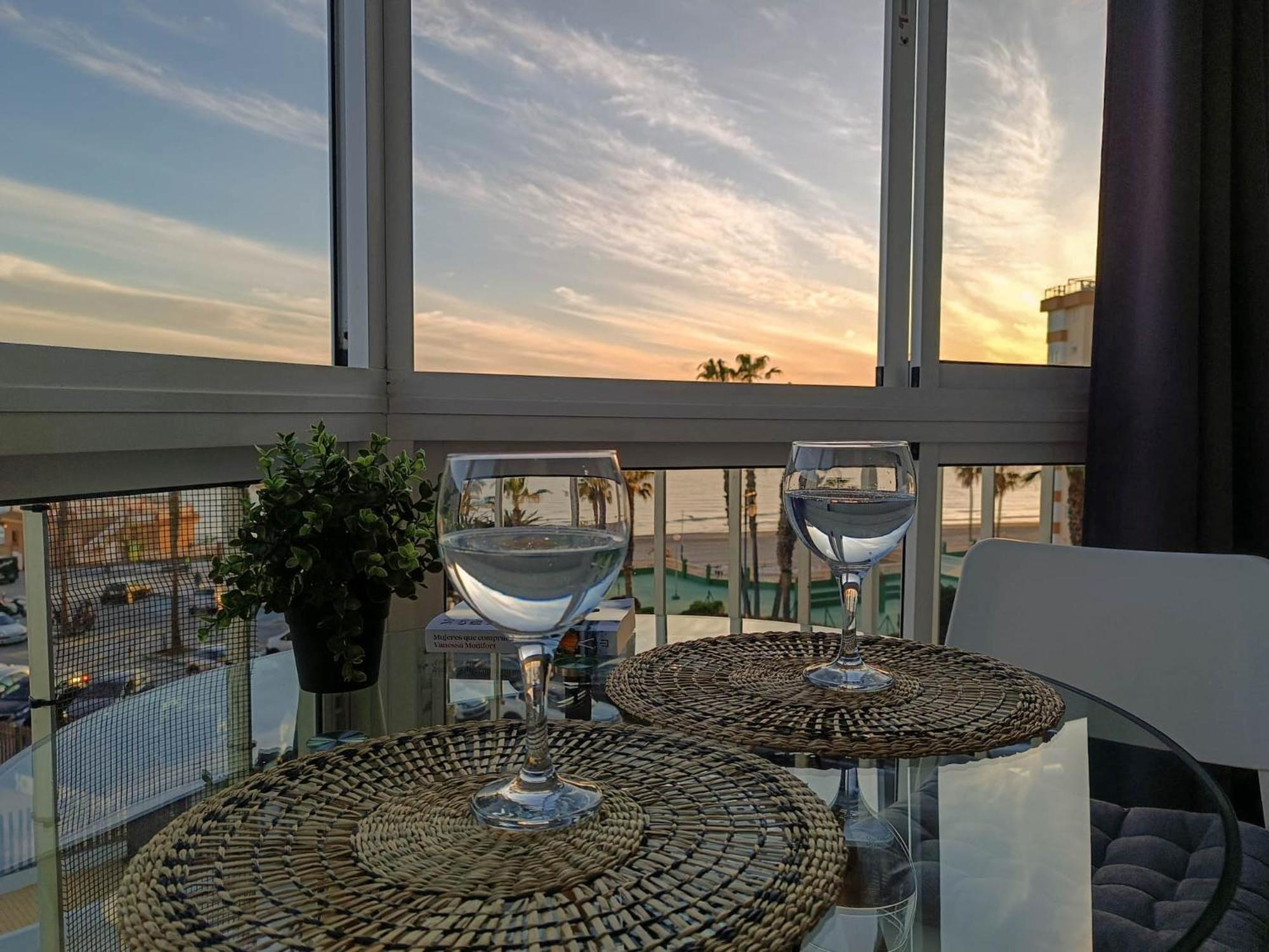 Ruselo 308. Loft En Paseo Maritimo De Torrox Costa Apartment Luaran gambar